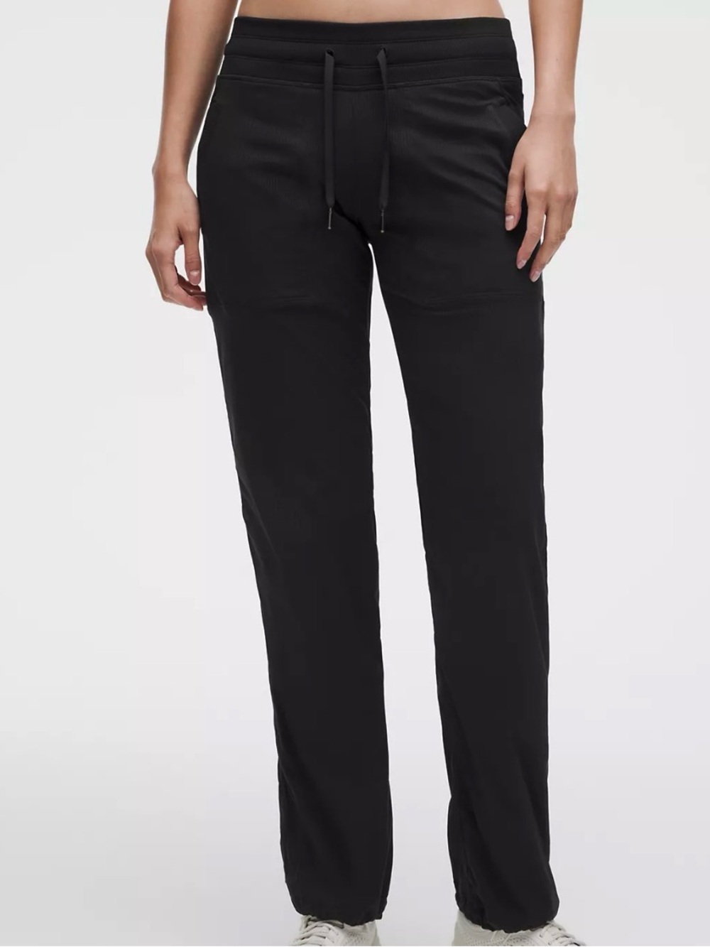 Lululemon Dance Studio Pants Mid-Rise Regular Black 4 New!